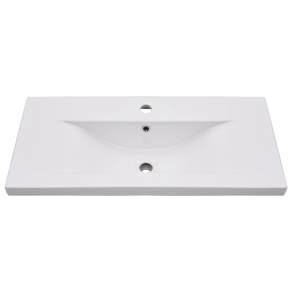 Built-in Basin 81x39.5x18.5 cm Ceramic White