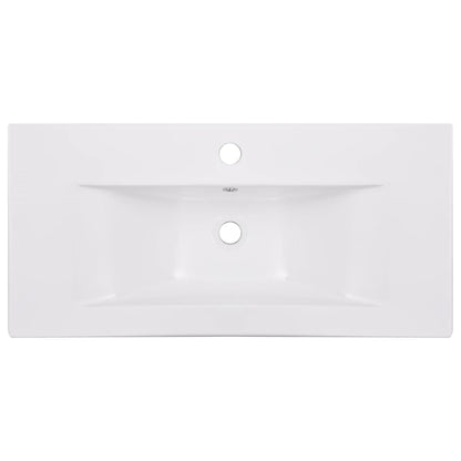 Built-in Basin 81x39.5x18.5 cm Ceramic White