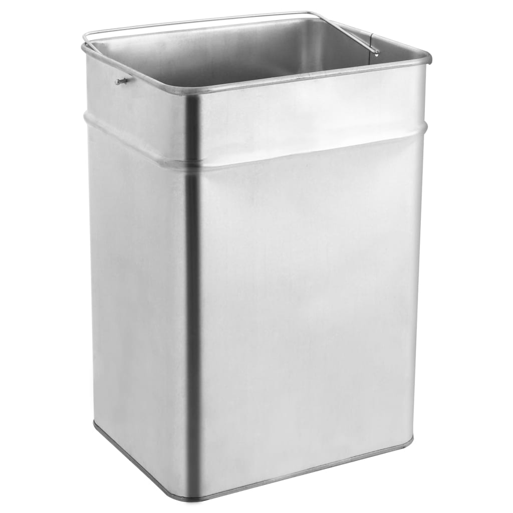 Ashtray Dustbin Hotel 45 L Stainless Steel