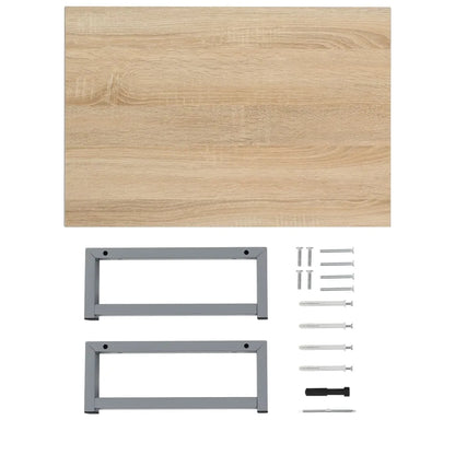 Bathroom Wall Shelf for Basin Oak 60x40x16.3 cm