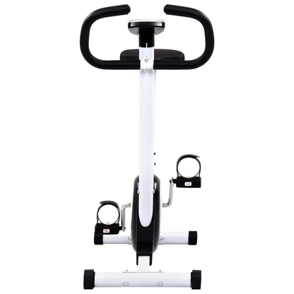 Exercise Bike with Belt Resistance Black