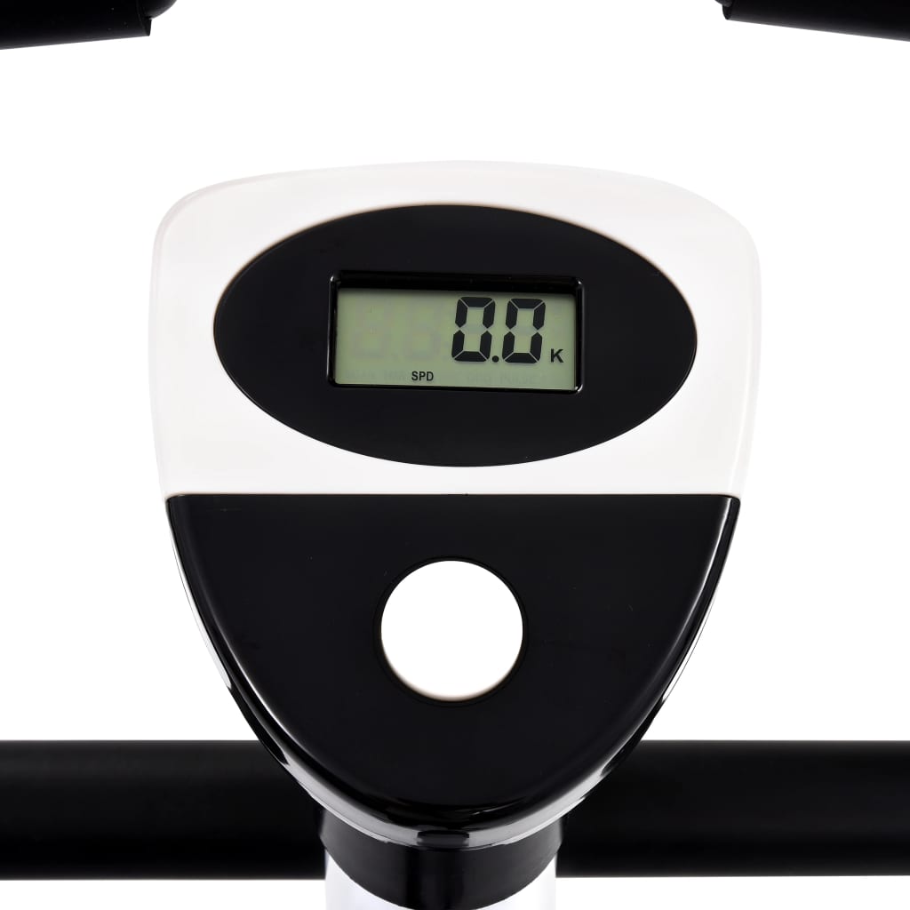 Exercise Bike with Belt Resistance Black