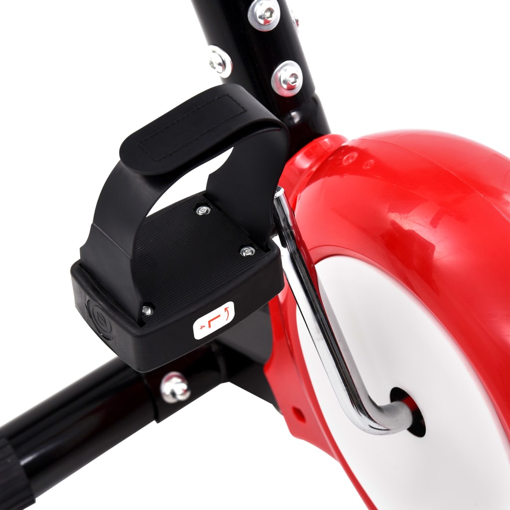 Exercise Bike with Belt Resistance Red