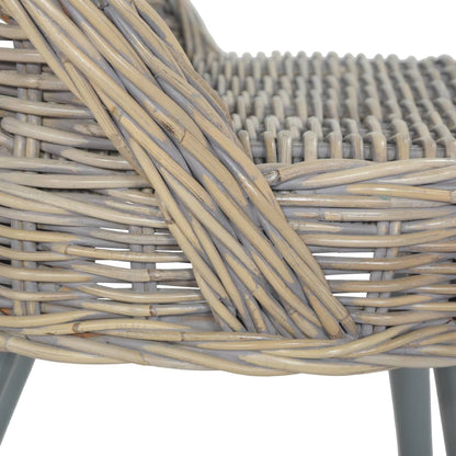 Sofa Chair Kubu Rattan Grey