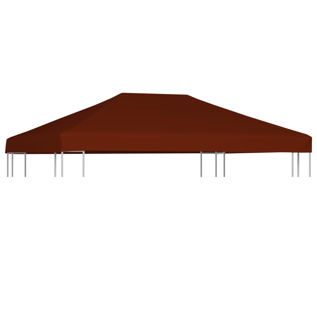 Gazebo Top Cover 310 g/m² 3x4 m Terracota