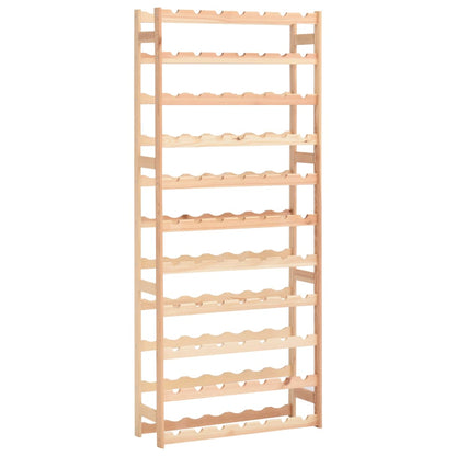 Wine Rack for 77 Bottles Pinewood