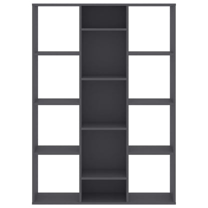 Room Divider/Book Cabinet Grey 100x24x140 cm Engineered Wood