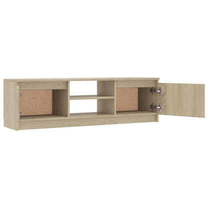 TV Cabinet Sonoma Oak 120x30x35.5 cm Engineered Wood