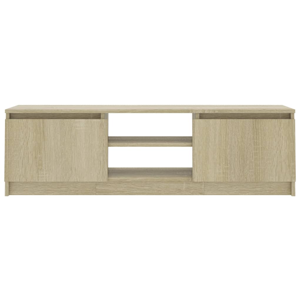 TV Cabinet Sonoma Oak 120x30x35.5 cm Engineered Wood