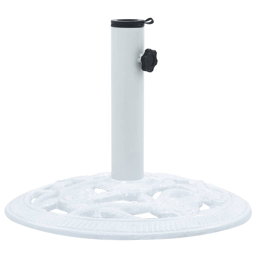 Umbrella Base White 9 kg 40 cm Cast Iron