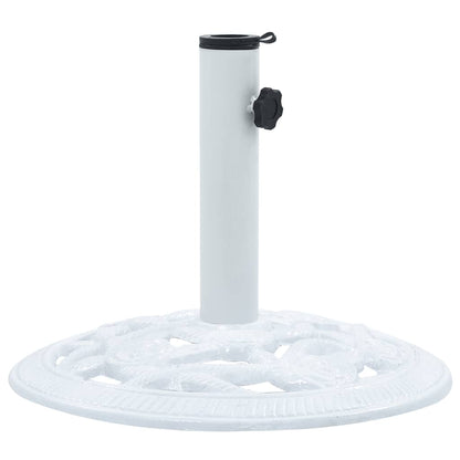 Umbrella Base White 9 kg 40 cm Cast Iron