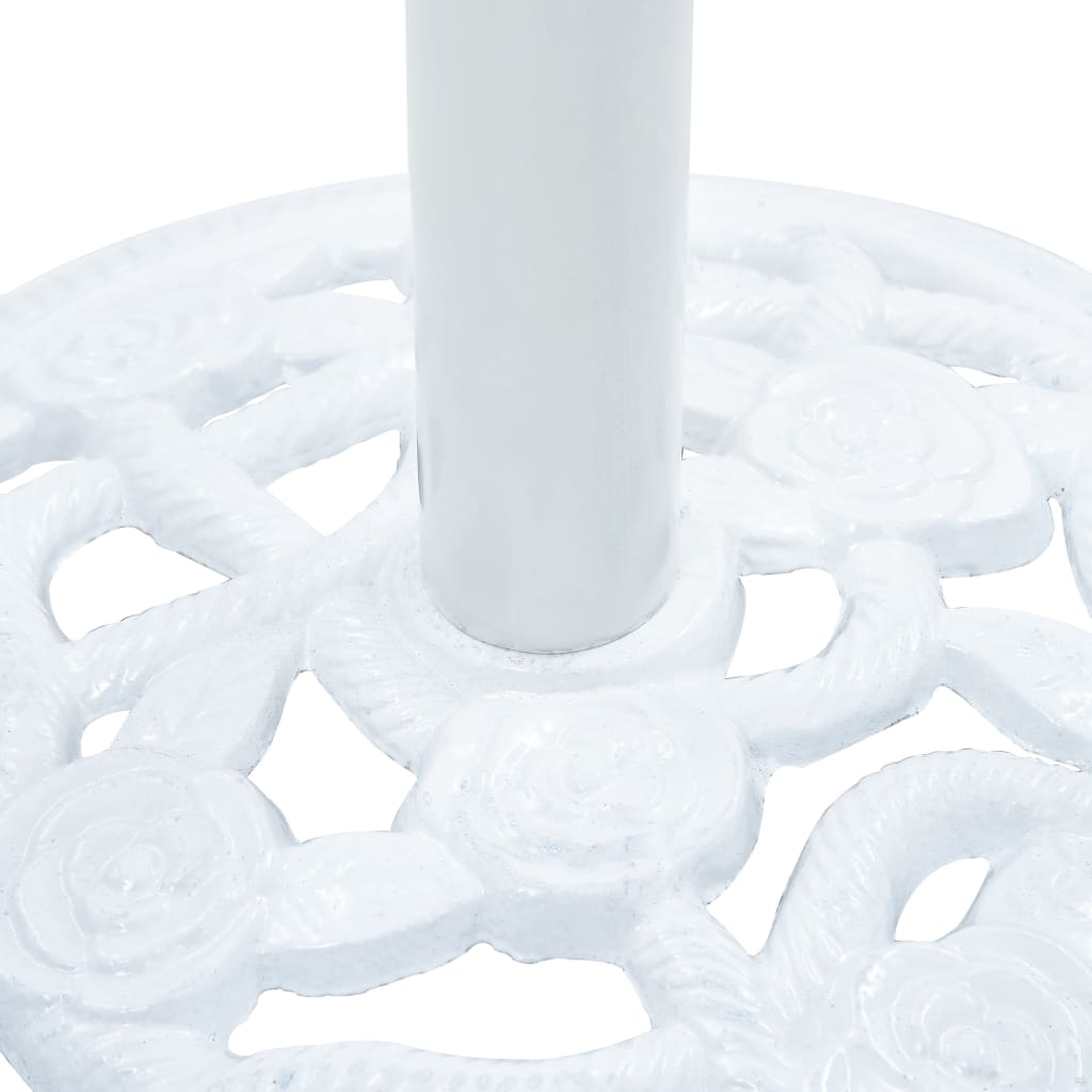 Umbrella Base White 9 kg 40 cm Cast Iron