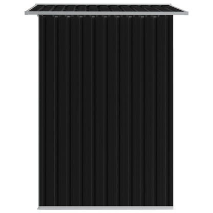 Garden Storage Shed Anthracite Steel 204x132x186 cm