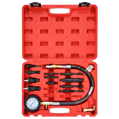 12 Piece Diesel Compression Gauge Test Kit