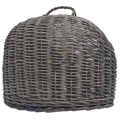 Cat Transporter Grey 50x42x40 cm Natural Willow