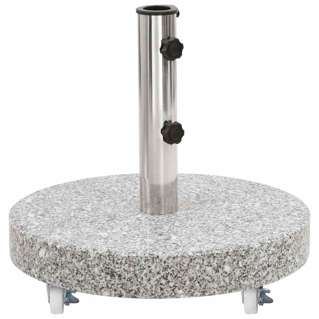 Parasol Base Granite 30 kg Round Grey