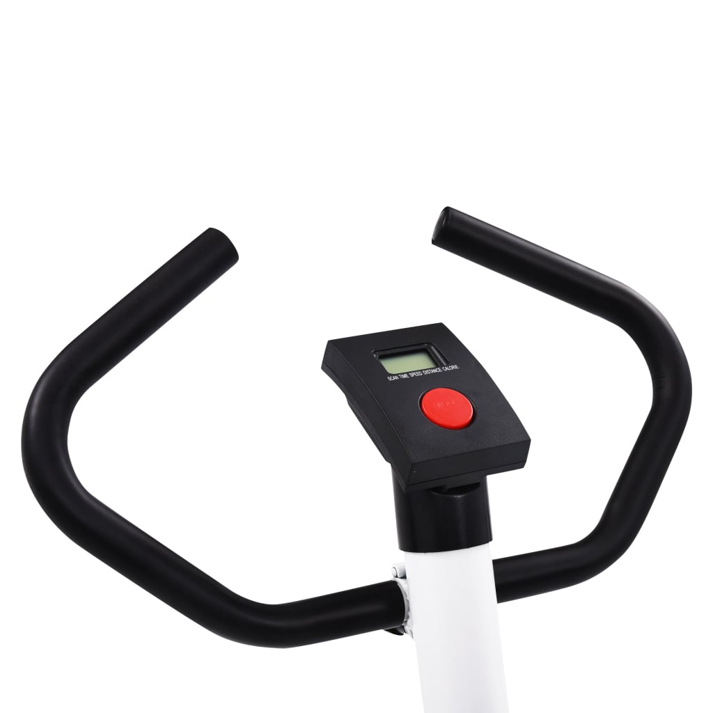 Exercise Bike with Belt Resistance White