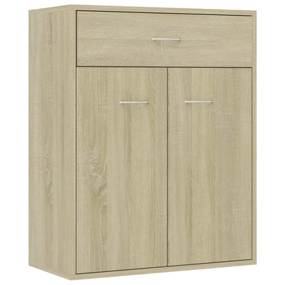 Sideboard Sonoma Oak 60x30x75 cm Engineered Wood