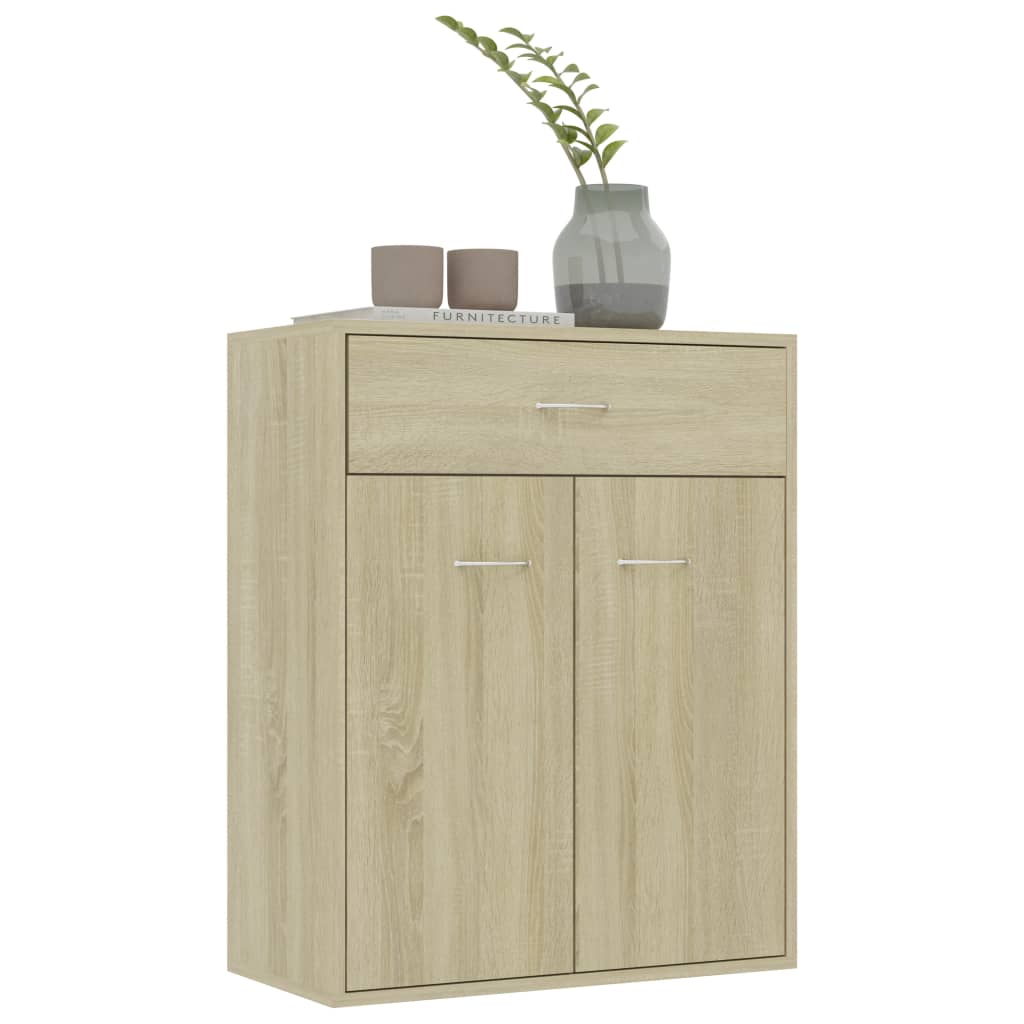 Sideboard Sonoma Oak 60x30x75 cm Engineered Wood