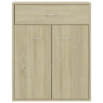 Sideboard Sonoma Oak 60x30x75 cm Engineered Wood