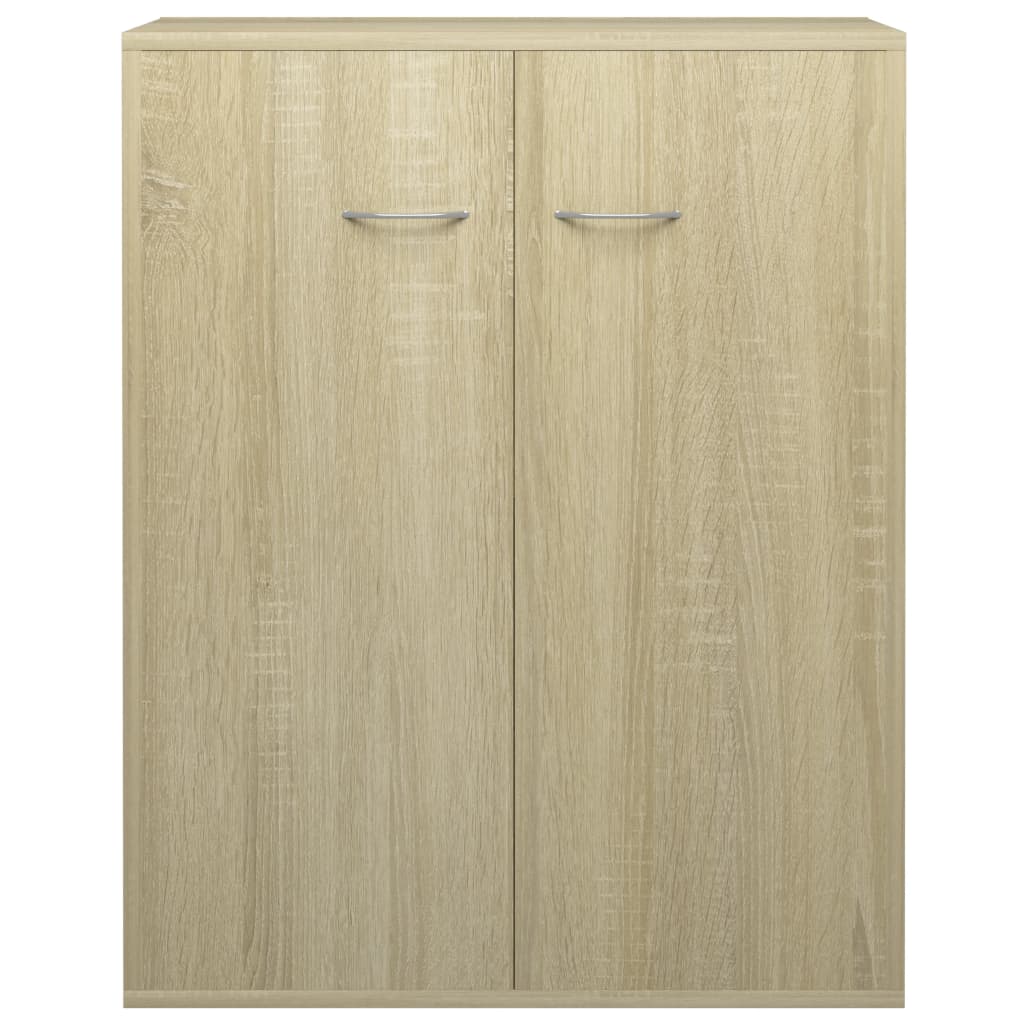 Sideboard Sonoma Oak 60x30x75 cm Engineered Wood