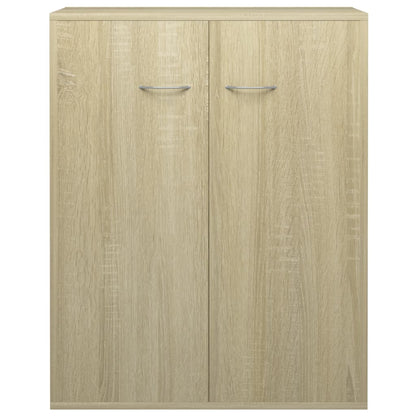 Sideboard Sonoma Oak 60x30x75 cm Engineered Wood