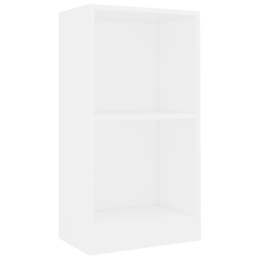 Bookshelf White 40x24x75 cm Engineered Wood