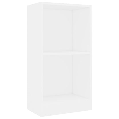 Bookshelf White 40x24x75 cm Engineered Wood