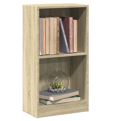 Bookshelf Sonoma Oak 40x24x75 cm Engineered Wood