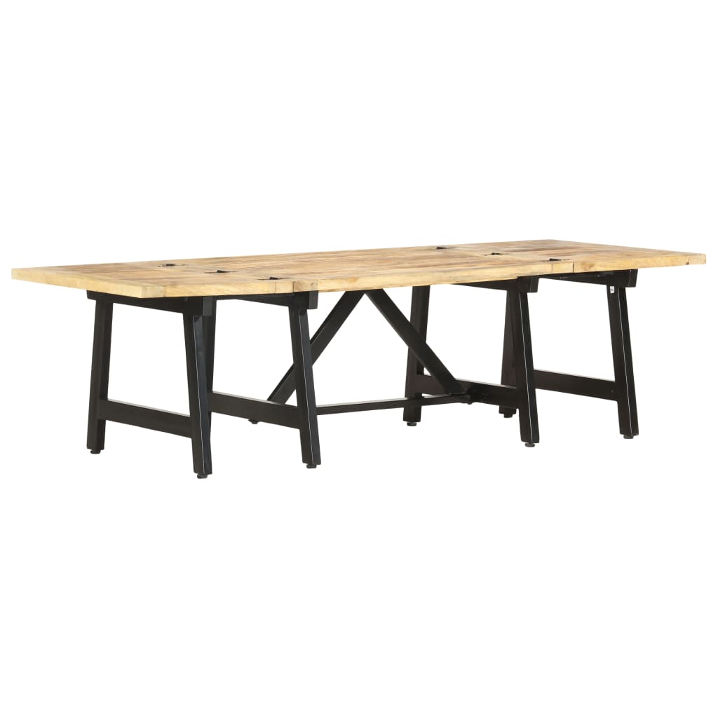 Extendable Coffee Table 160x70x45 cm Solid Mango Wood