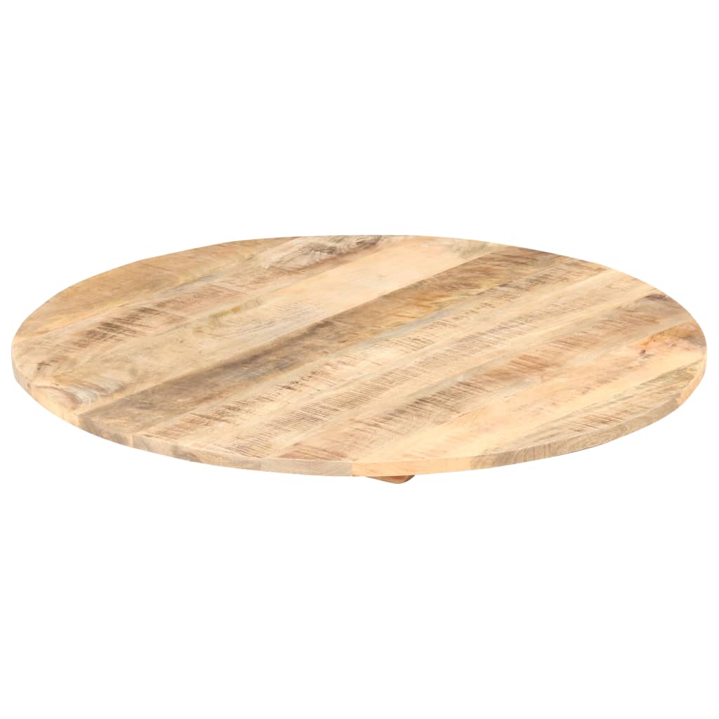 Table Top Solid Mango Wood Round 15-16 mm 40 cm