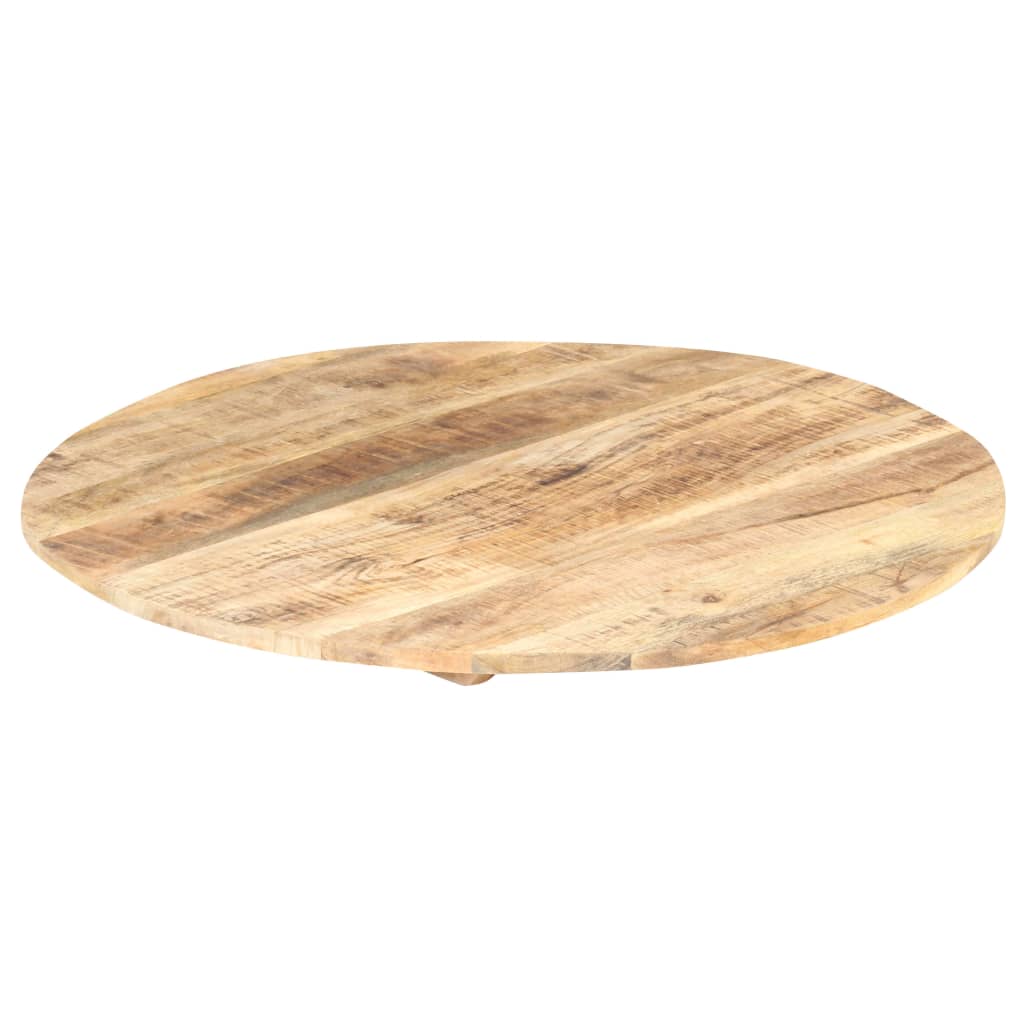 Table Top Solid Mango Wood Round 15-16 mm 40 cm