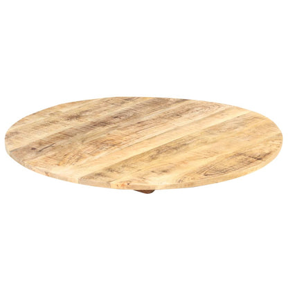 Table Top Solid Mango Wood Round 15-16 mm 40 cm