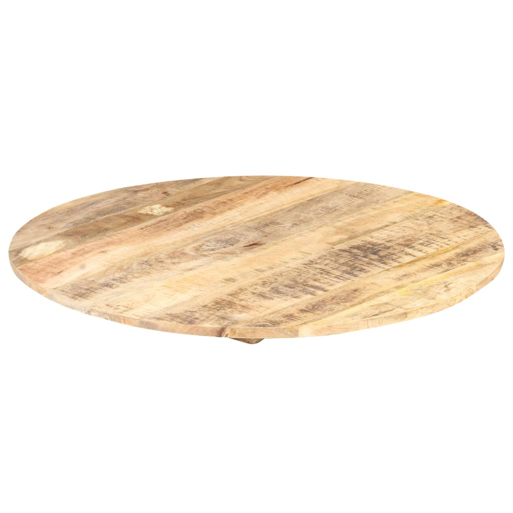 Table Top Solid Mango Wood Round 15-16 mm 40 cm