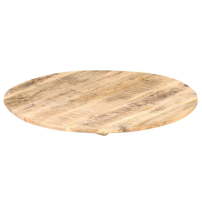 Table Top Solid Mango Wood Round 15-16 mm 40 cm