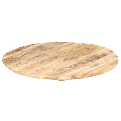 Table Top Solid Mango Wood Round 15-16 mm 70 cm