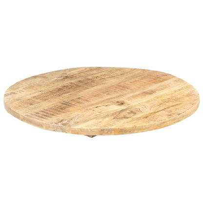 Table Top Solid Mango Wood Round 25-27 mm 70 cm