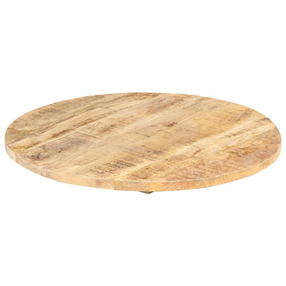 Table Top Solid Mango Wood Round 25-27 mm 70 cm