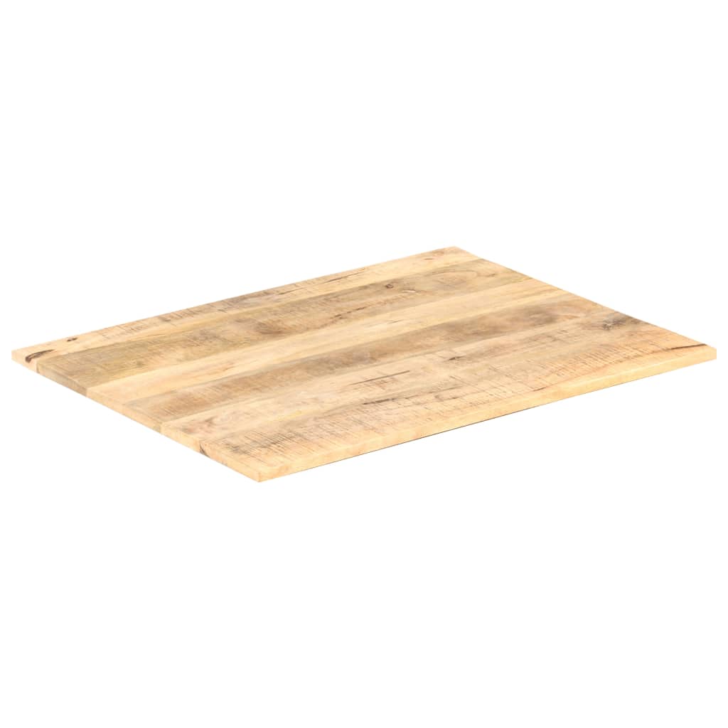 Table Top Solid Mango Wood 15-16 mm 80x60 cm