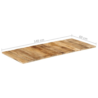 Table Top Solid Mango Wood 15-16 mm 140x60 cm