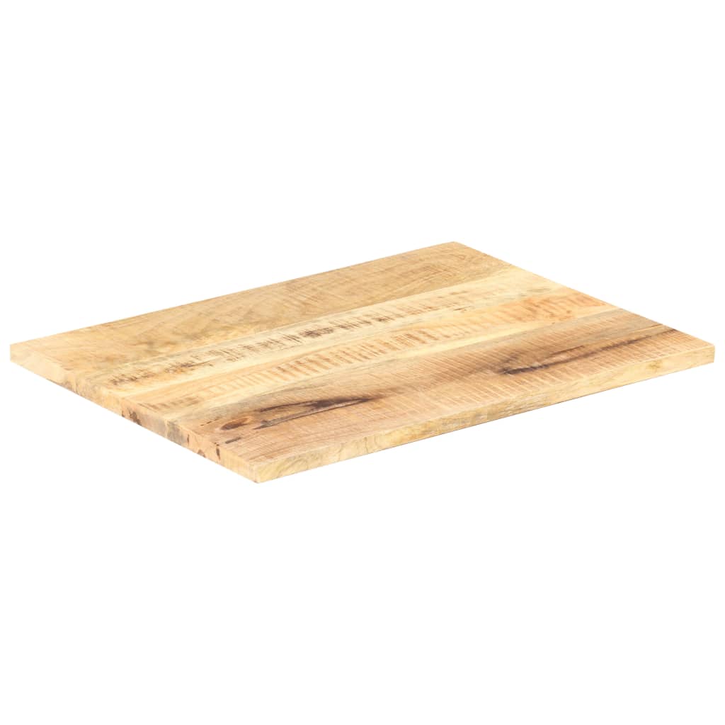 Table Top Solid Mango Wood 25-27 mm 70x60 cm