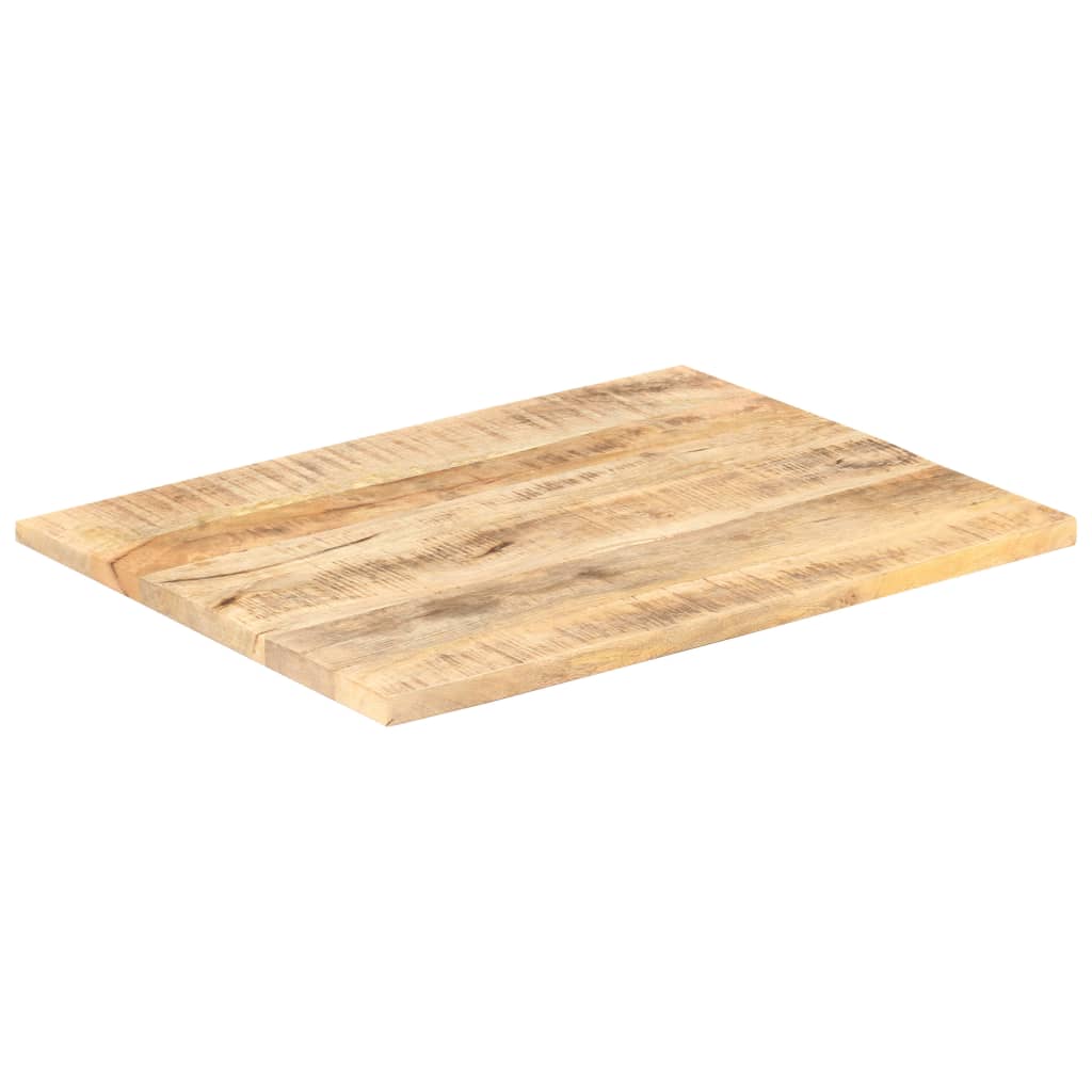 Table Top Solid Mango Wood 25-27 mm 70x60 cm