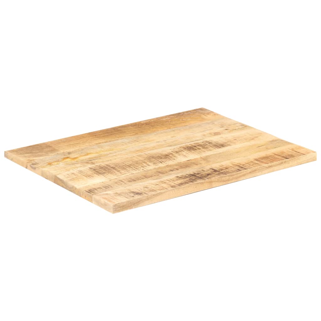 Table Top Solid Mango Wood 25-27 mm 70x60 cm