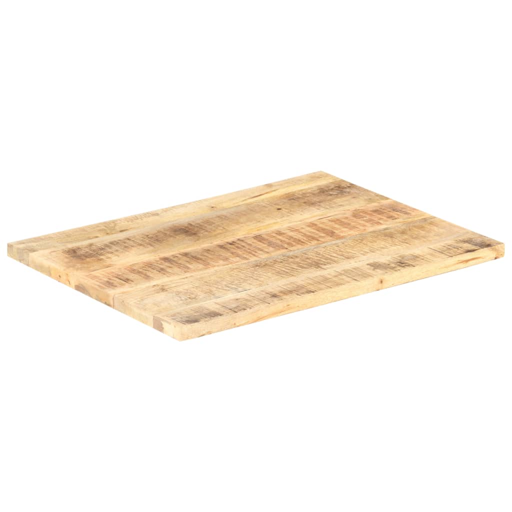 Table Top Solid Mango Wood 25-27 mm 80x60 cm