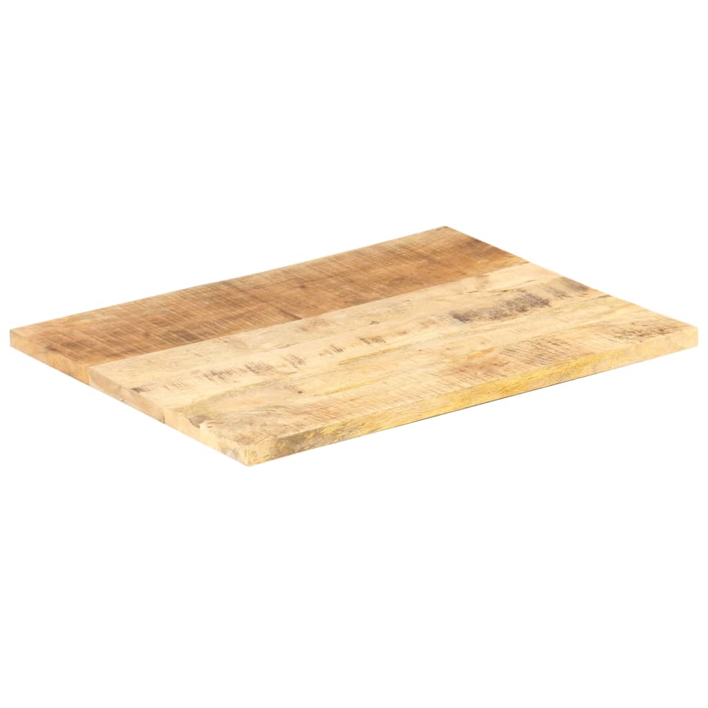 Table Top Solid Mango Wood 25-27 mm 80x60 cm