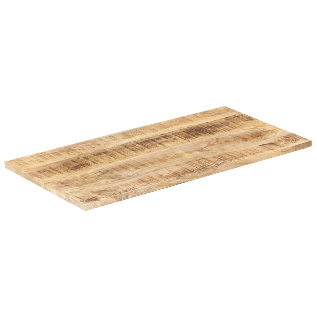 Table Top Solid Mango Wood 25-27 mm 100x60 cm