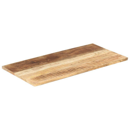 Table Top Solid Mango Wood 25-27 mm 100x60 cm