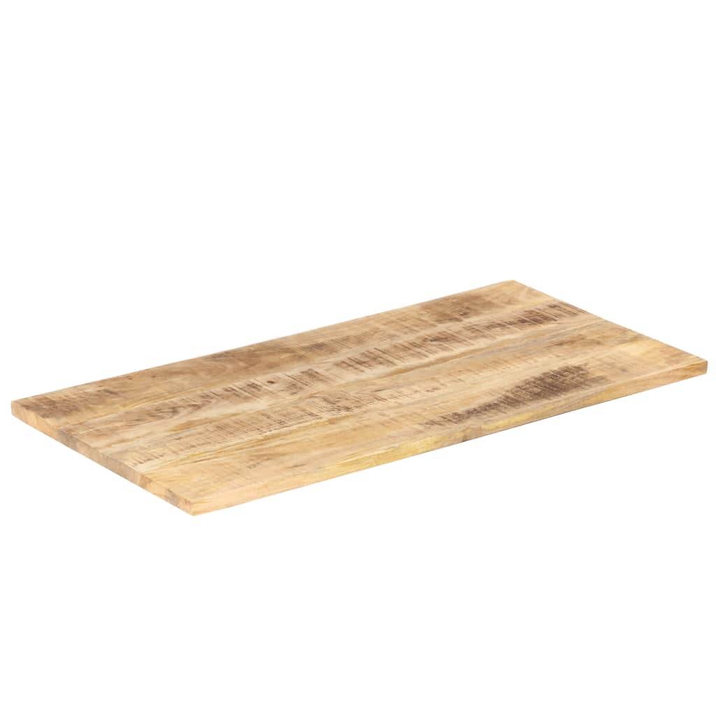 Table Top Solid Mango Wood 25-27 mm 100x60 cm