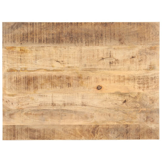 Table Top Solid Mango Wood 25-27 mm 90x70 cm