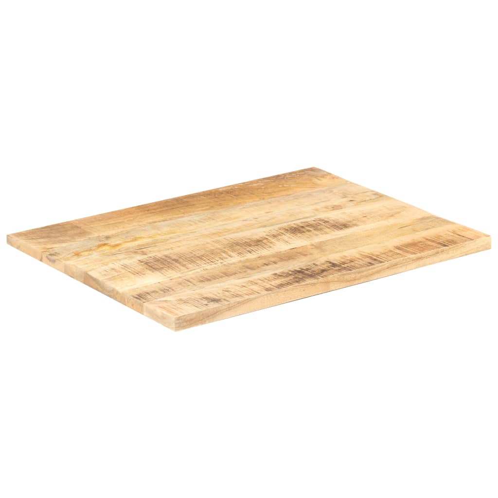 Table Top Solid Mango Wood 25-27 mm 90x70 cm